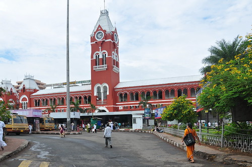 India - Tamil Nadu - Chennai - Chennai Central Railway Station - 2