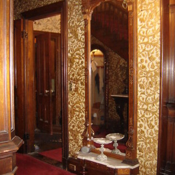 Front entry hall - Gibson House