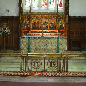 sanctuary (reredos by JS Corder)