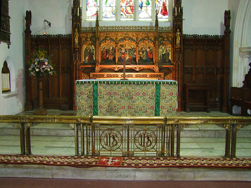 sanctuary (reredos by JS Corder)