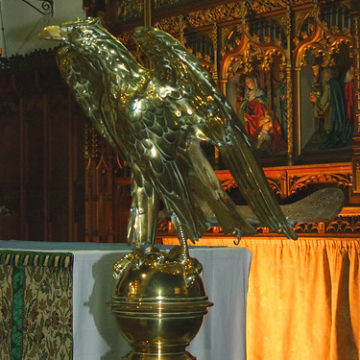 lectern and Corder reredos