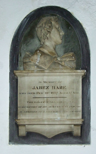 Jabez Hare portrait bust