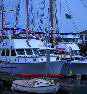 IMG_5252 - Port Townsend WA - 2018 Wooden Boat Festival - SCAMP NODDY, snugged down for the night