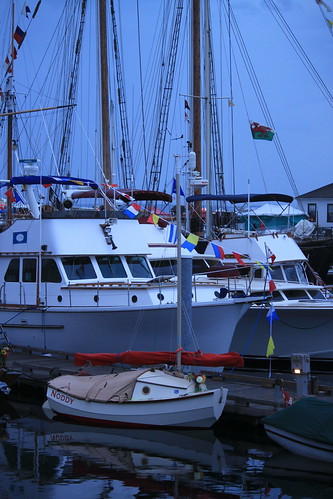 IMG_5252 - Port Townsend WA - 2018 Wooden Boat Festival - SCAMP NODDY, snugged down for the night