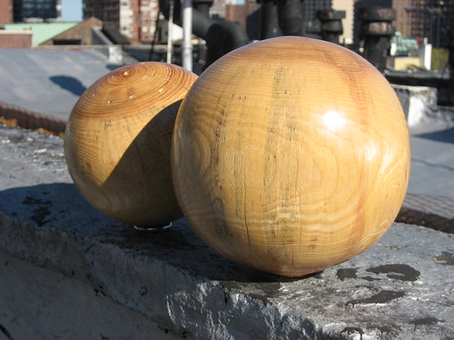 Oak Spheres