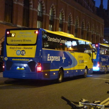 London St Pancras International Station - Midland Road - Stansted City Link Express