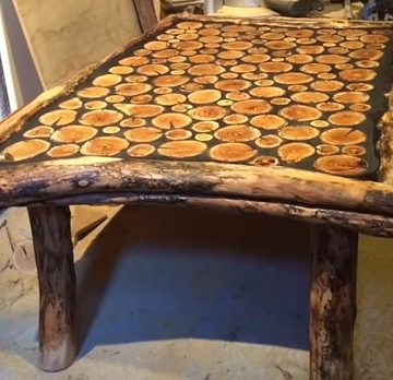 A Natural Wooden Table