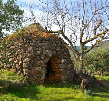 Barraca de pedra seca, les Planes, Torrelles de Foix.