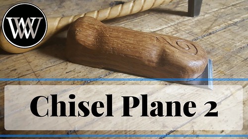 How To Make a Flat Chisel Plane for Hand Tool Woodworking