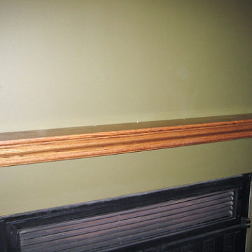 Oak Mantel Project-001