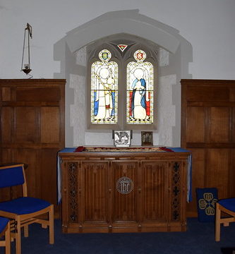 Blessed Sacrament chapel (Munro Cautley, 1930s)