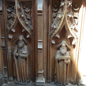 St John the Baptist & St Anthony (?)