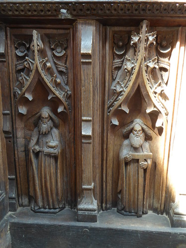 St John the Baptist & St Anthony (?)