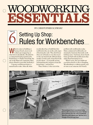 Rules for Workbenches