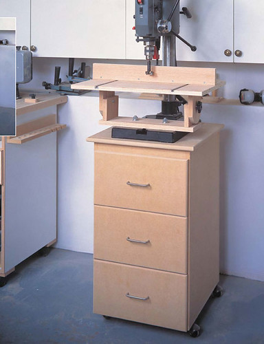 Drill Press Workstation