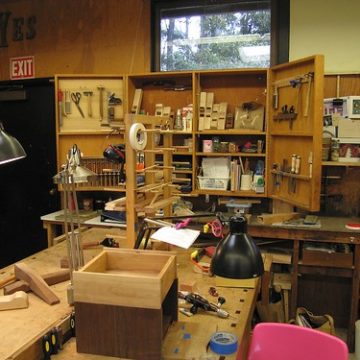 Bench and tool cabinet