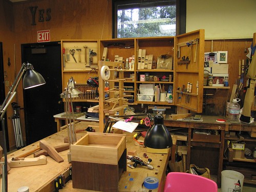 Bench and tool cabinet