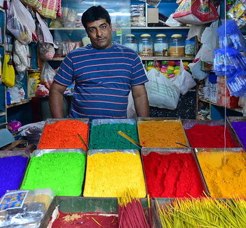 India - Karnataka - Mysore - Devaraja Market - Incense Sticks - 274