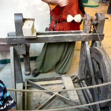 Treadle Lathe 2