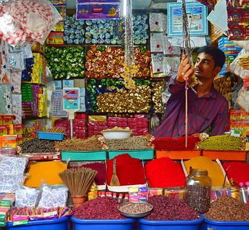 India - Karnataka - Mysore - Devaraja Market - Incense Sticks - 280