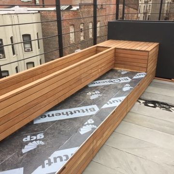 Ipe Roofdeck Bench