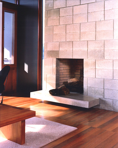 lake house fireplace