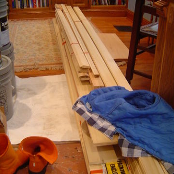 Still life with construction materials