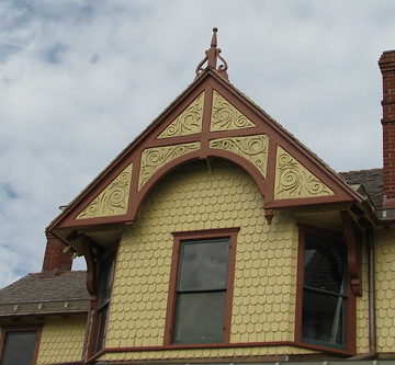 James Pritchard House (1891) Woodwork & Chimney detail