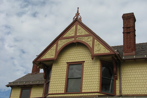 James Pritchard House (1891) Woodwork & Chimney detail