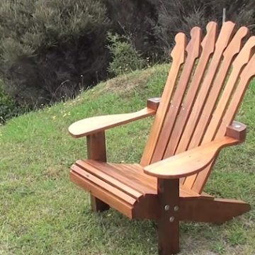 Adirondack Guitar Chair