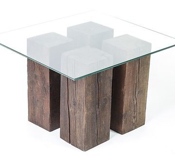 Wooden Glass Table