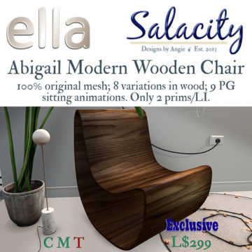 Abigail Modern Wooden Chair