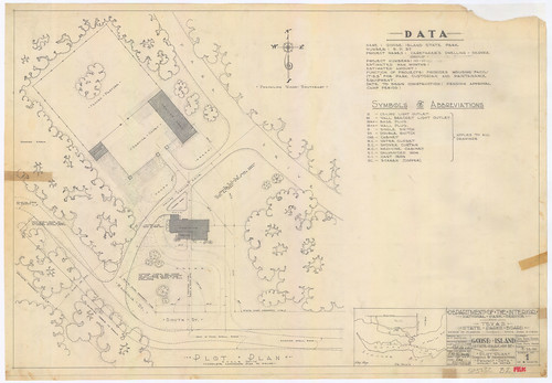 Goose Island State Park - Plot  Plan - SP.37.32