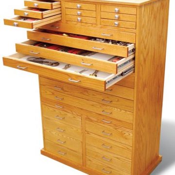 Cabinet with 26 Drawers