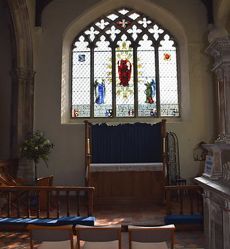 Waldegrave chantry looking east