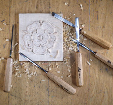 Tudor Rose Carving