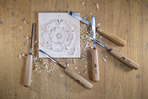 Tudor Rose Carving