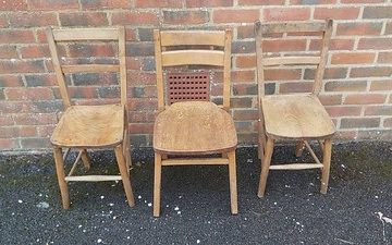 School Chairs - Wooden (3)