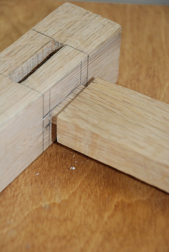 Common woodworking frame and box joints