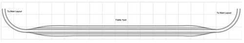 Fiddle yard track plan