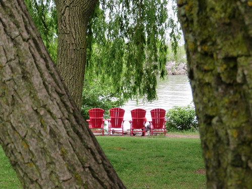 I spy with my little eye .......4 Muskoka chairs