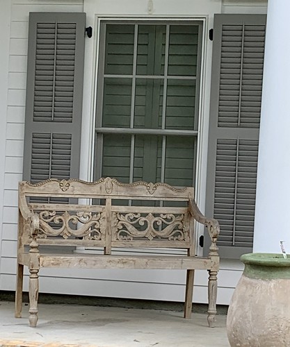 Charming wooden chair for company