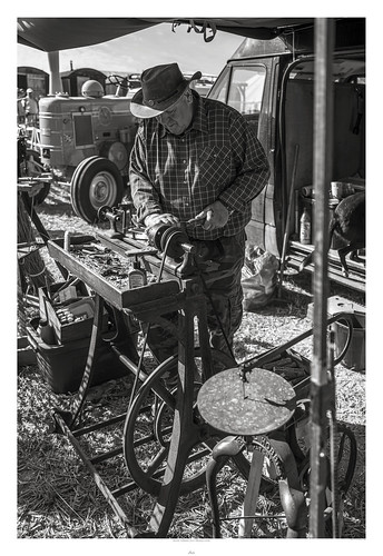 Wood Turning on a Treadle Lathe