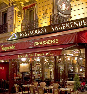 Rita Crane Photography: Paris / historic cafe / brasserie / bistro / Latin Quarter / Left Bank / night / La Vagenende, Blvd St Germain, Paris