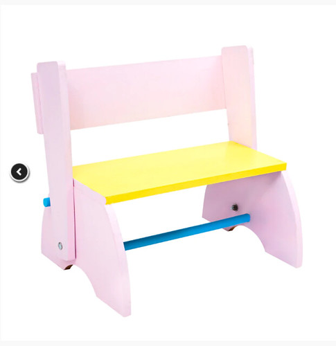 Flip Flop Convertible Step Stool and Chair - Littleok