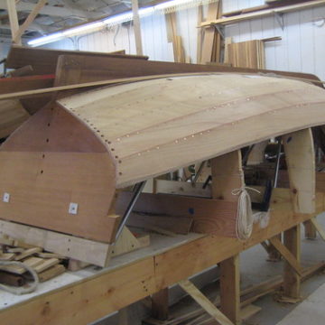 Planking the Lamberson Dinghy