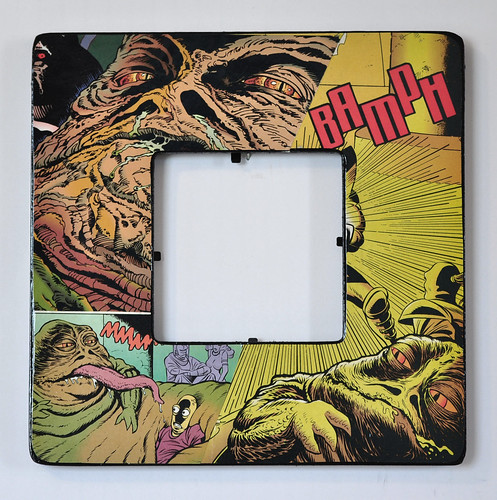 Jabba the Hutt - Decoupaged picture frame