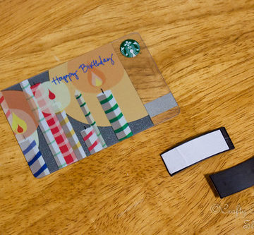 Gift Card Magnet Tutorial