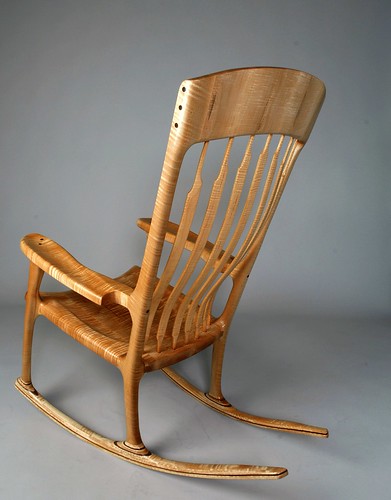 Curly Maple Rocker