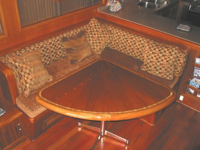 Yacht Corner Bench